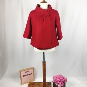 New Old Navy Red Coat (Sz: M)